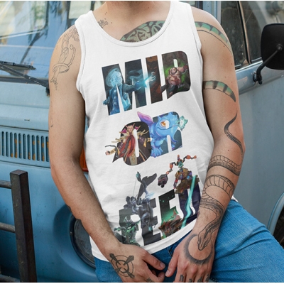 TANK TOP GRY MID OR FEED